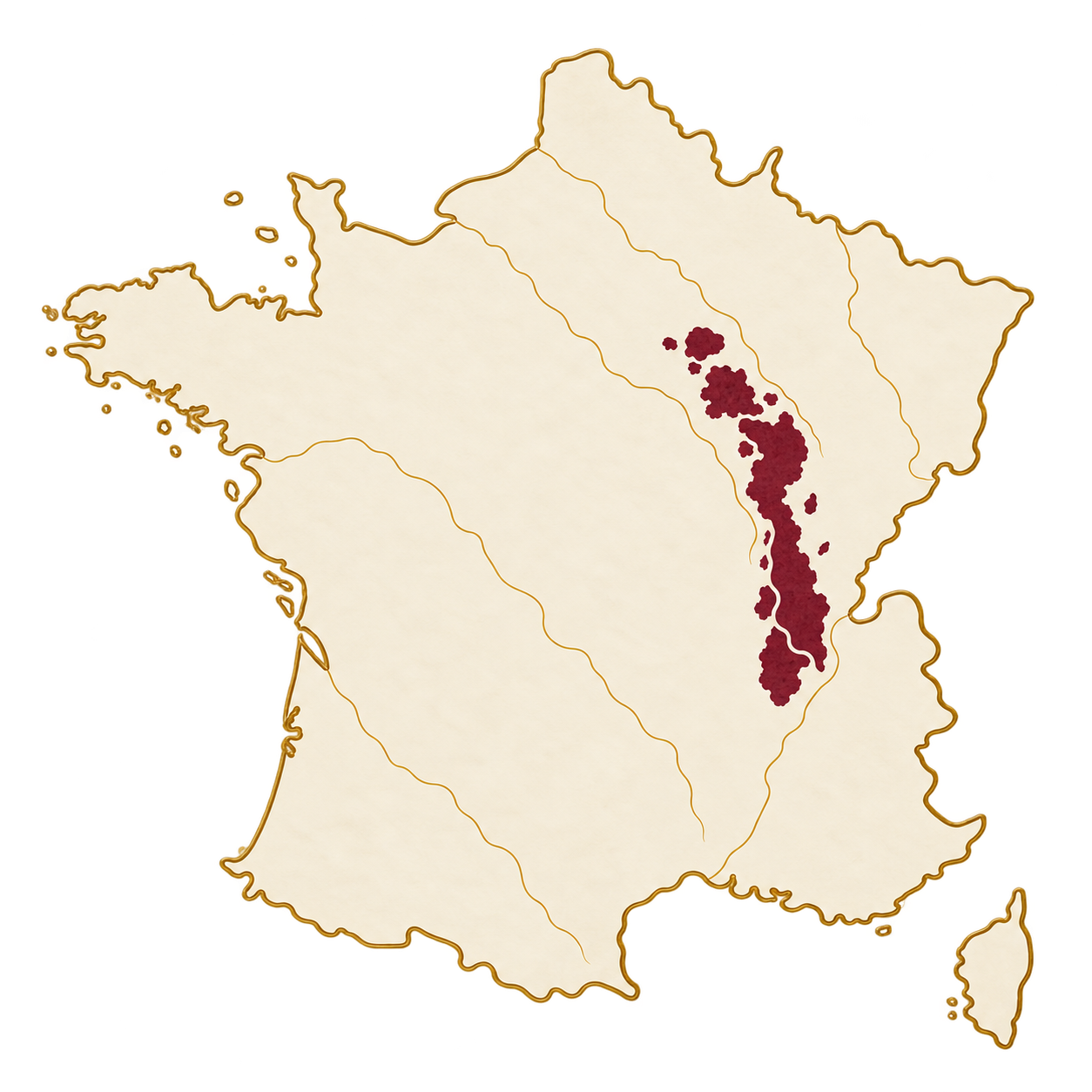 Weinregion Burgund