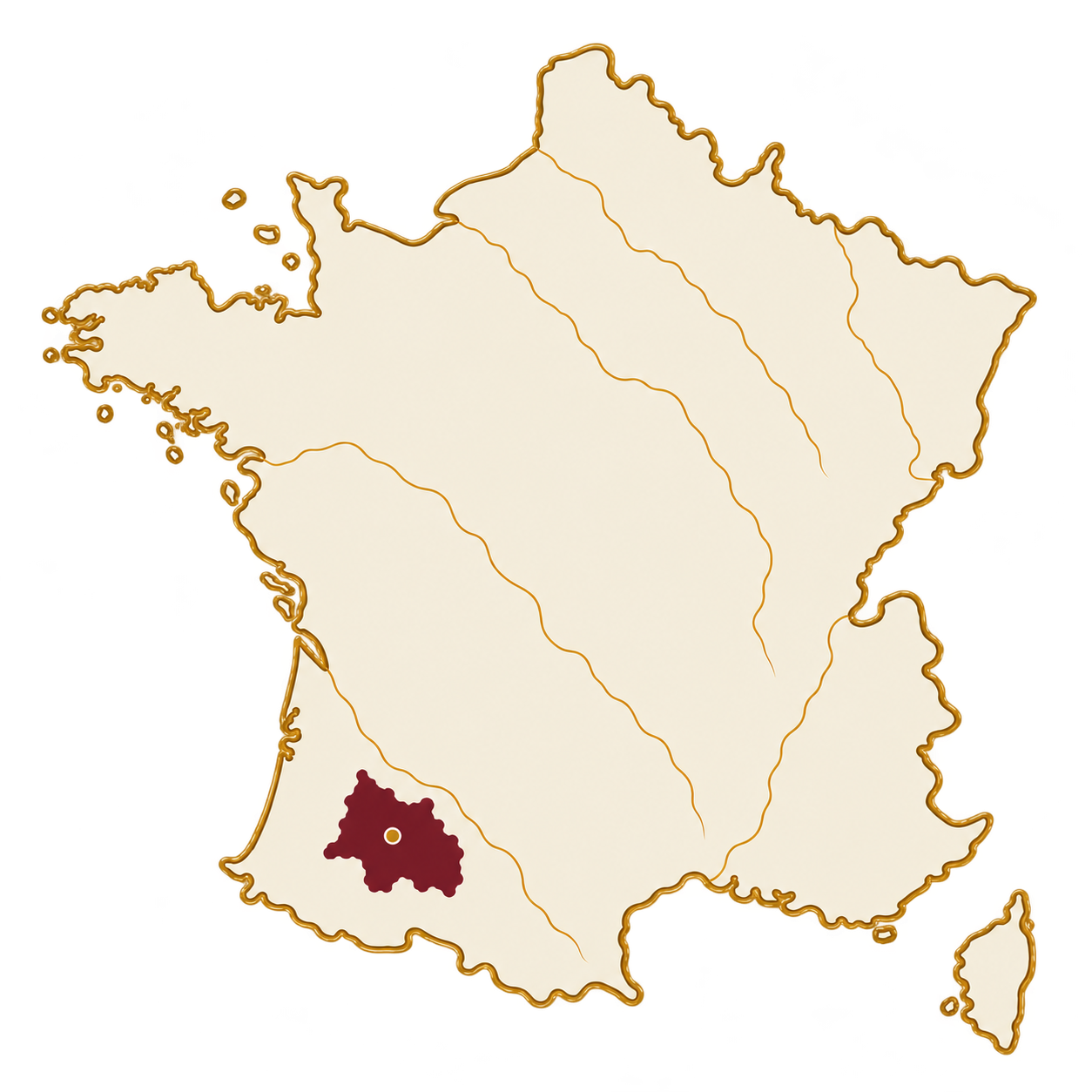 Weinregion Gascogne und Armagnac
